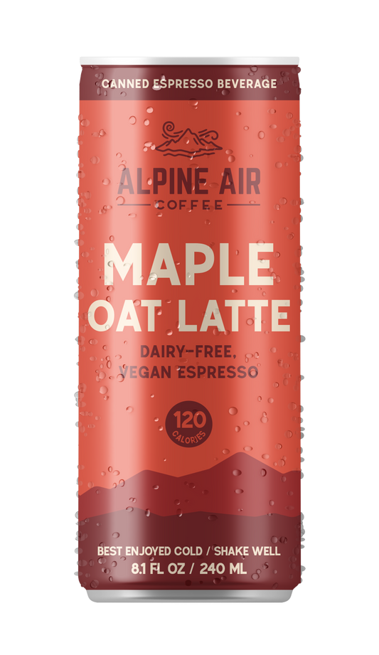 Maple Oat Latte - 12 pack of 8.1oz cans